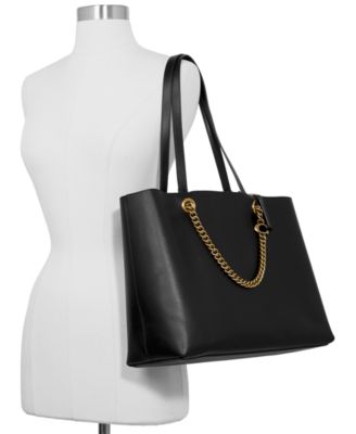 coach chain tote