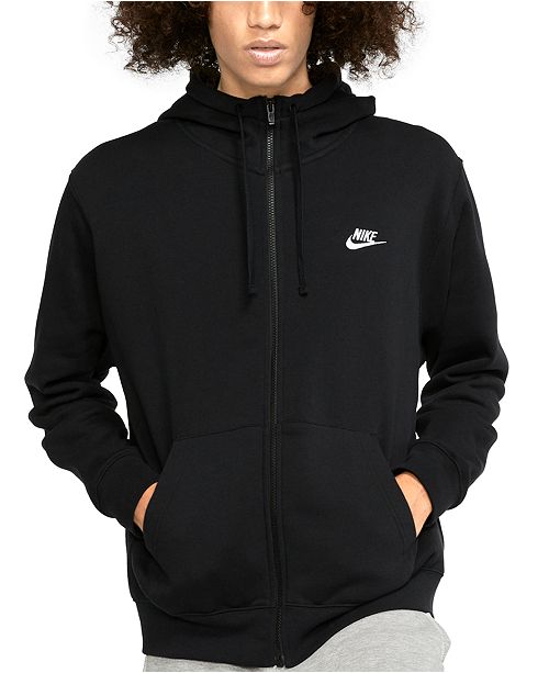 Men S Club Fleece Full Zip Hoodie