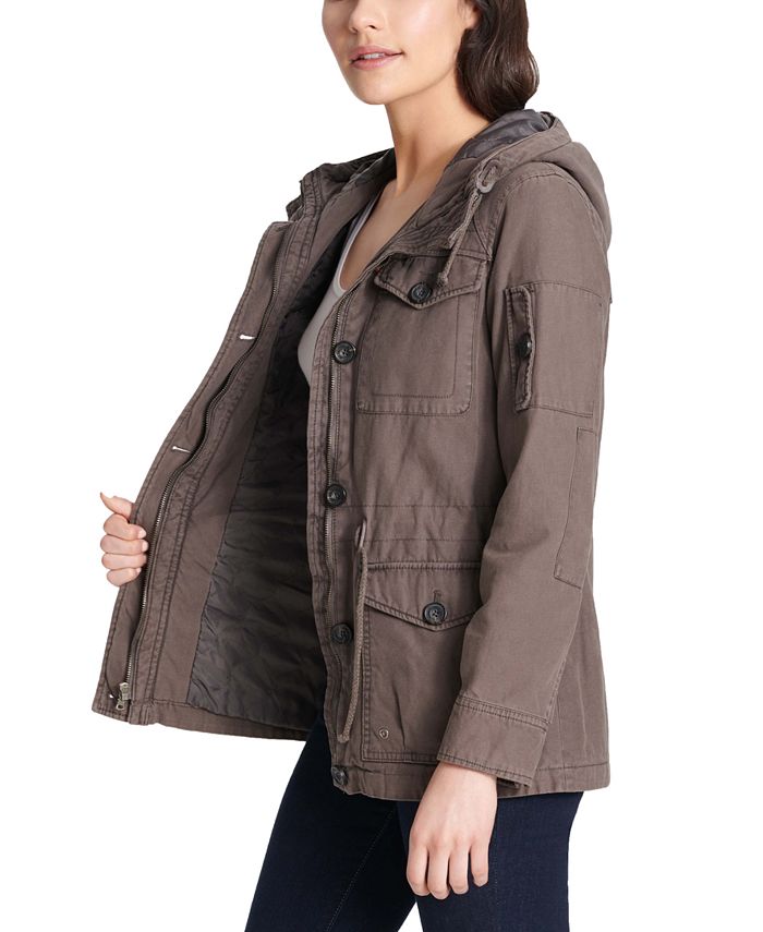 Levi's Women's Hooded Military Jacket & Reviews Jackets & Blazers