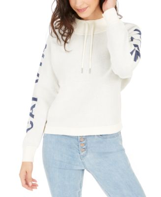 calvin klein jeans white sweatshirt