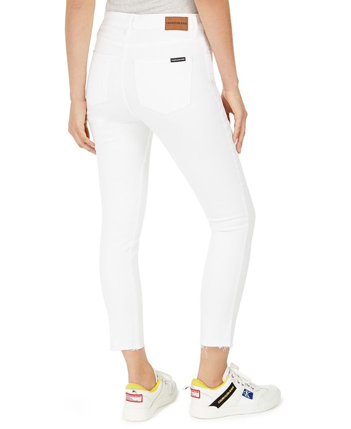 calvin klein jeans high rise skinny