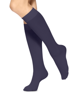 Hue Women's Soft Opaque Knee High Trouser Socks