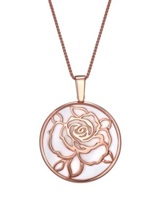 LUX VUE - MAGNIFYING GLASS & MIRROR PENDANT NECKLACE