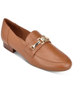 Marc Fisher Ebera Tailored Loafers Women's Shoes In Luggage