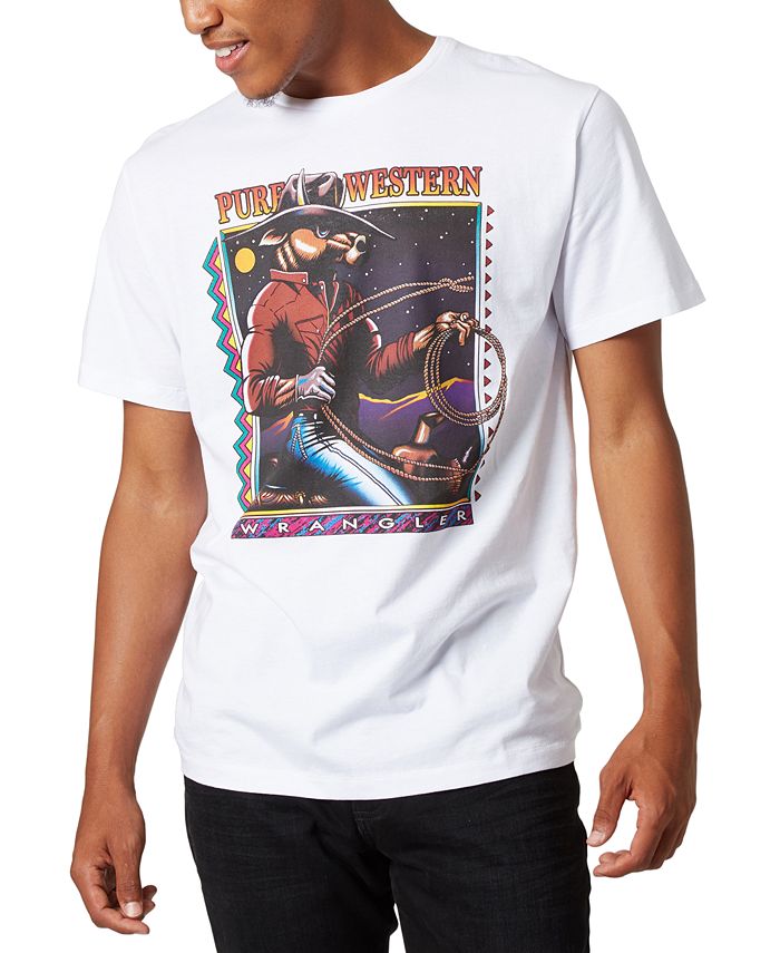 omvendt jord velstand Wrangler Men's Western Graphic T-Shirt & Reviews - T-Shirts - Men - Macy's