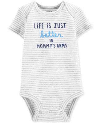 Carter's - Baby Boys Cotton Mommy's Arms Bodysuit