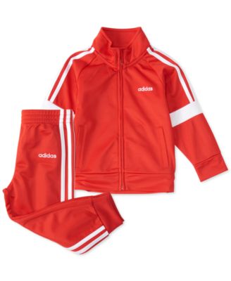 red adidas pants kids