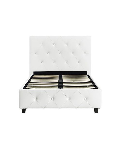 EveryRoom Dana Twin Upholstered Bed & Reviews Furniture Macy's