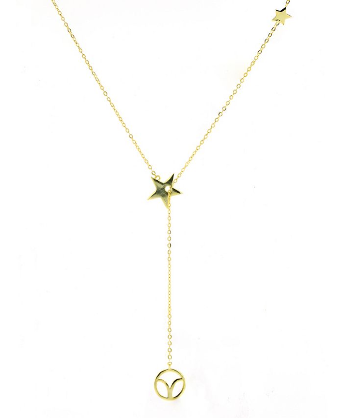 ADORNIA - Taurus Zodiac Lariat Necklace