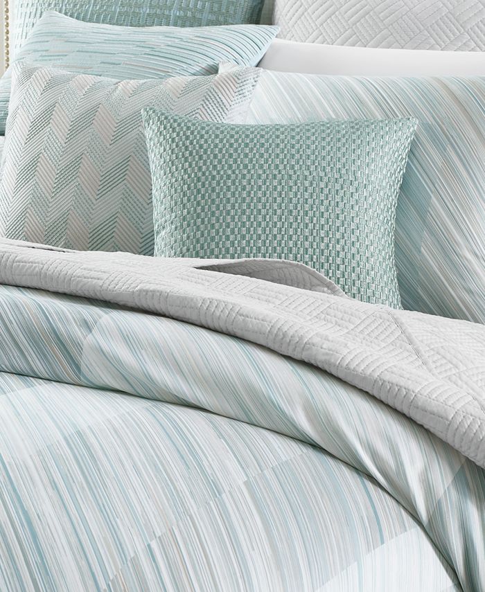 Hotel Collection Layered Frame Comforter, King, Created for Macy's Macy's