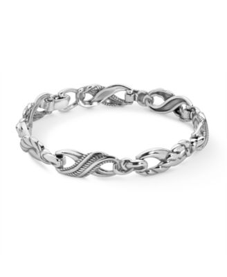 Macy's - Carolyn Pollack  Infinity Link Bracelet in Sterling Silver