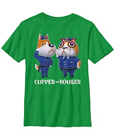 Download Fifth Sun Nintendo Big Boy S Animal Crossing Copper And Booker Simple Short Sleeve T Shirt Reviews Shirts Tops Kids Macy S