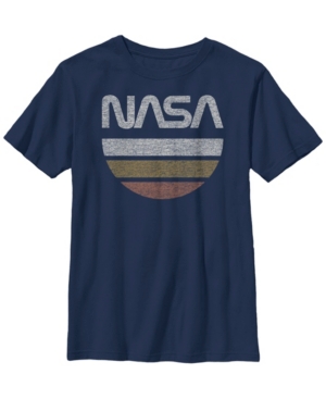 Fifth Sun Nasa Big Boy's Half Moon Short Sleeve T-Shirt