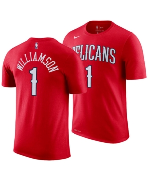 Shop Nike Men's Zion Williamson New Orleans Pelicans Association Player T-shirt In Red