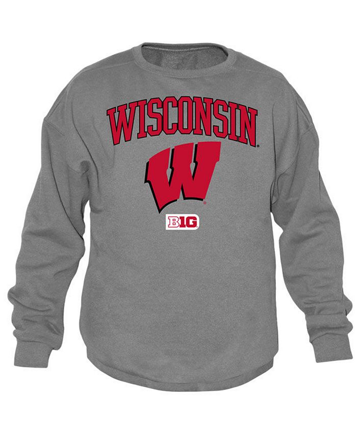 Wisconsin badgers crew neck online