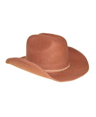 orange felt cowboy hat