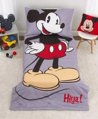 Disney - Mickey Mouse 4-Piece Toddler Bedding Set