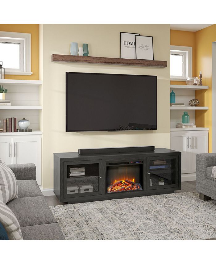 A Design Studio Alex Fireplace TV Stand for TVs up to 75" - Macy's