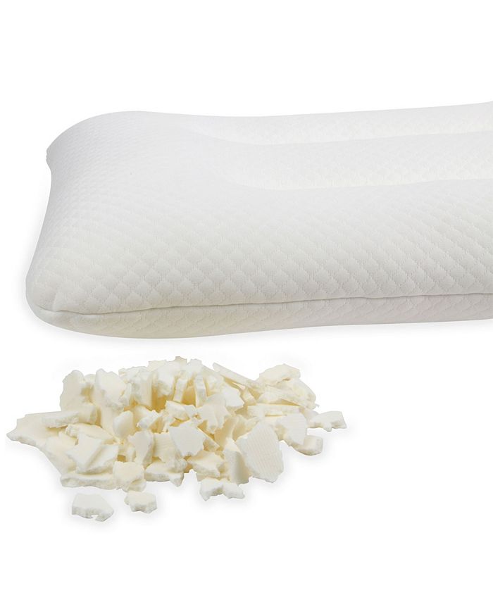 Cheer Collection Latex Pillow, King Macy's