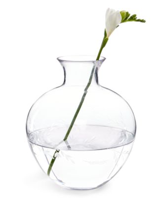 Hotel Collection - Floral Cut 8" Vase