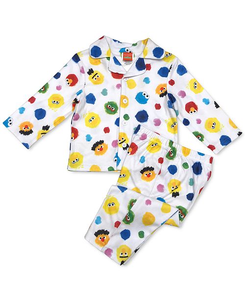 Ame Isaac Mizrahi Loves Sesstreet Baby Boys Girls 2 Pc Pajama