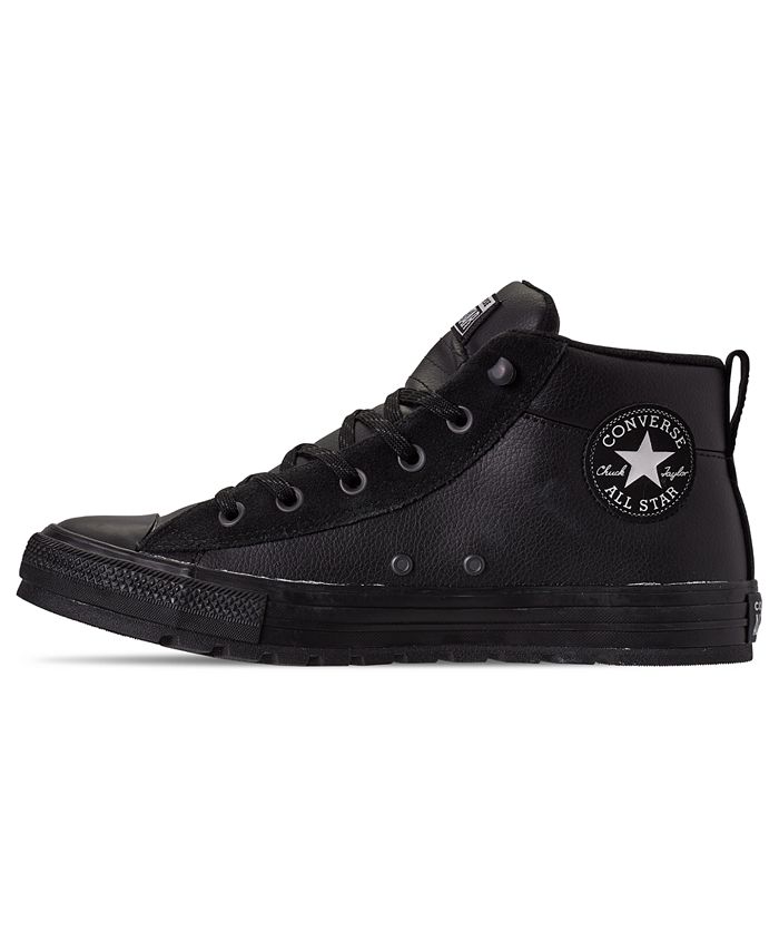 Converse Men's Chuck Taylor All Star Street Mid Boots from Finish Line ...