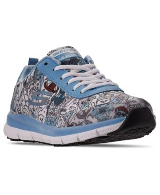 skechers relaxed fit womens blue