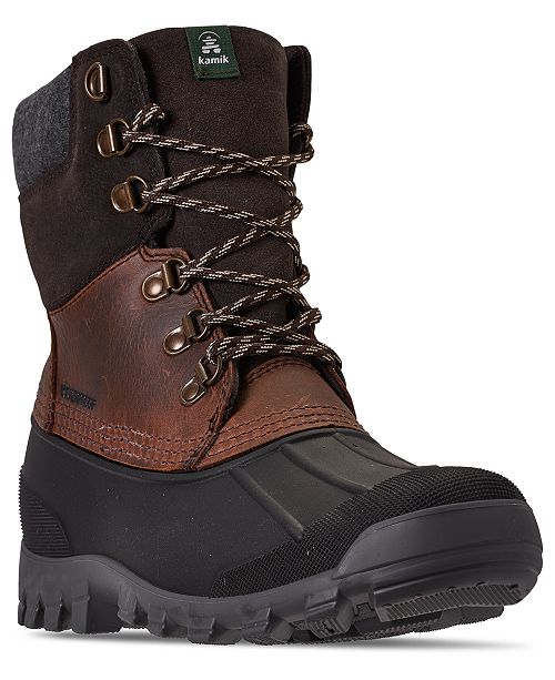 Kamik Men S Hudson 5 Winter Boots From Finish Line Reviews