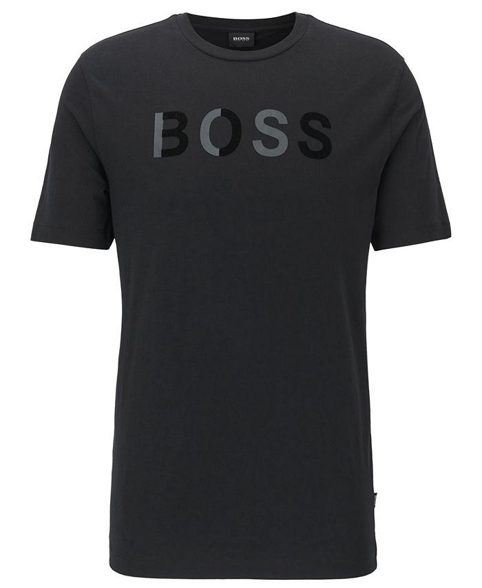 Hugo Boss BOSS Men's Tiburt 148 Cotton Jersey T-Shirt & Reviews - Hugo ...