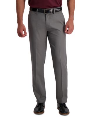 Photo 1 of Haggar Men's Cool 18 Pro Classic-Fit 4-Way Stretch Moisture-Wicking Non-Iron Dress Pants 34wx32l