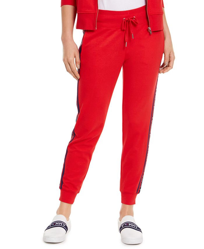 Tommy Hilfiger Logo Jogger Pants & Reviews - Pants & Capris - Women ...