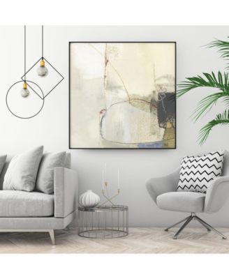 30" x 30" Pique VI Art Block Framed Canvas