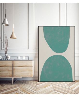 14" x 11" Jet Pack IX Art Block Framed Canvas