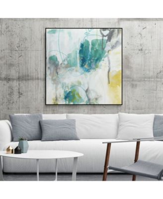 20" x 20" Aquatic Atmosphere II Art Block Framed Canvas