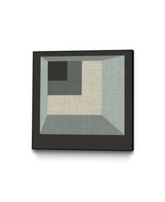 20" x 20" Geometric Perspective I Art Block Framed Canvas