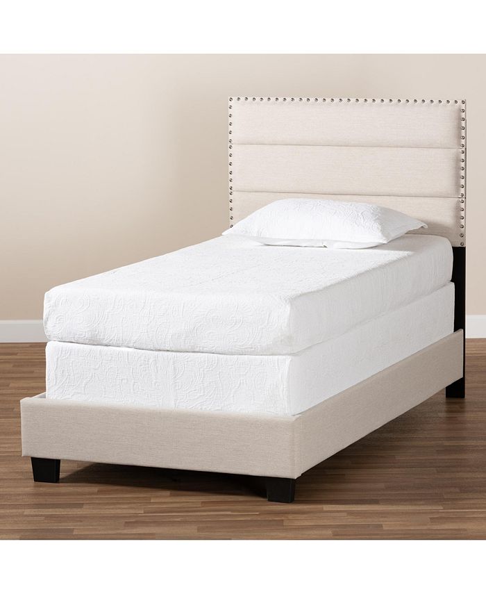 Furniture Ansa Upholstered Bed Twin Macy's