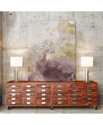 32" x 24" Ocean Splash II Version Museum Mounted Canvas Print