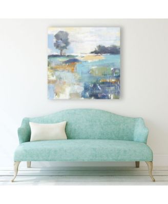 20" x 20" Rocky Fields Museum Mounted Canvas Print