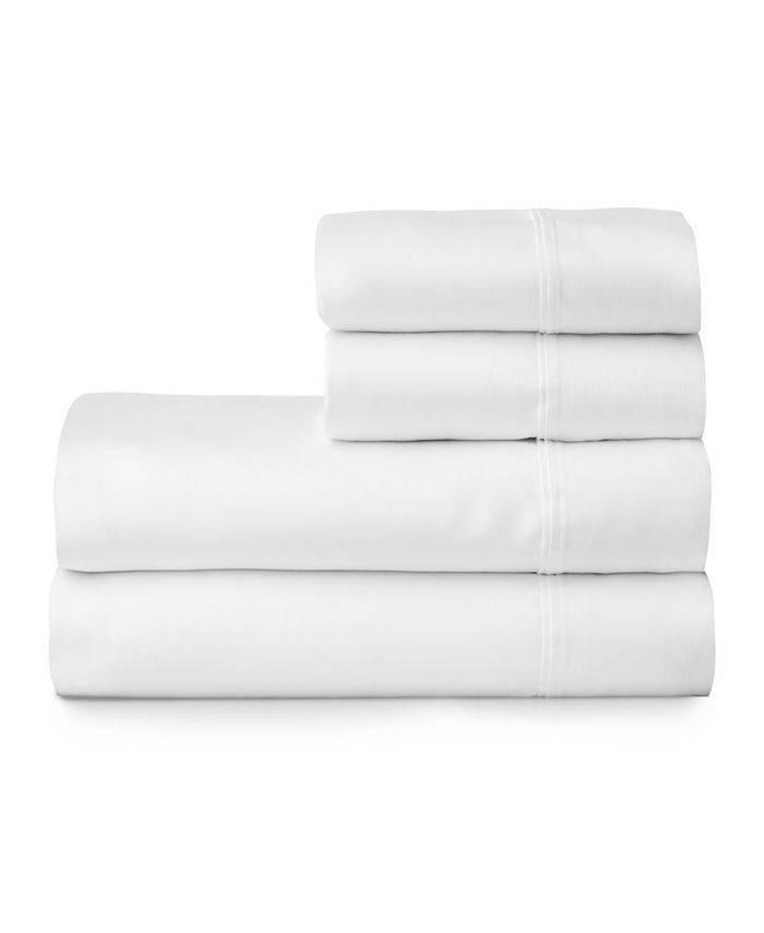 Welhome The Smooth Cotton Tencel Sateen Full Sheet Set Macy's