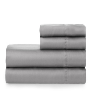 The Welhome Smooth Cotton Tencel Sateen Queen Sheet Set Bedding