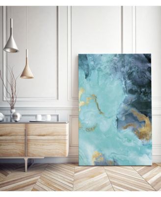 40" x 30" Under the Sea II Museum Mounted Canvas Print