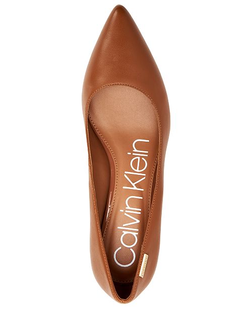 calvin klein brady sheep nappa
