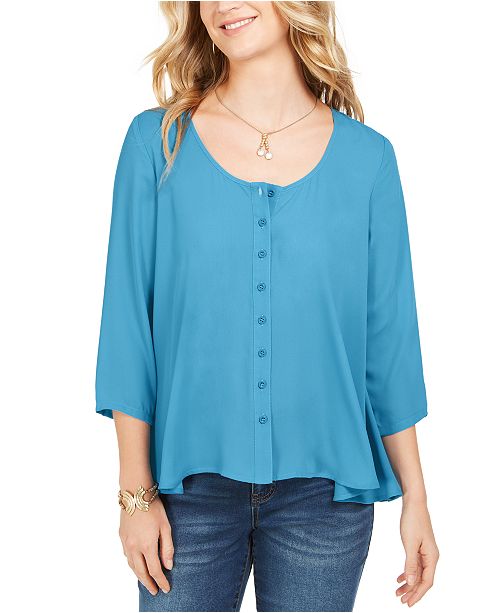 macy's style and co blouses