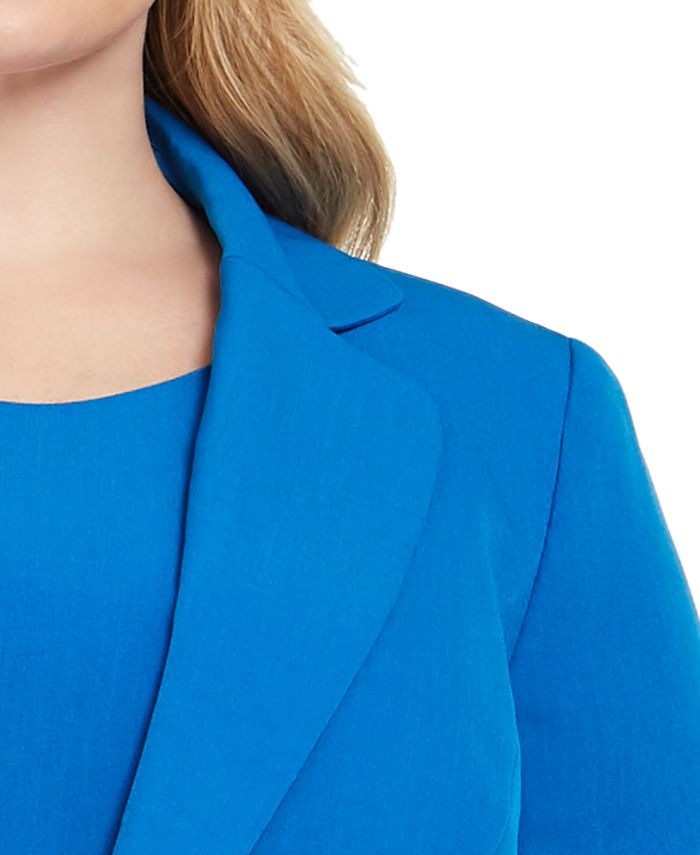 Le Suit Plus Size Longline Jacket & Dress Suit Macy's