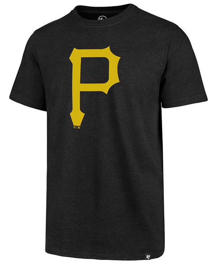 '47 Brand Men's Pittsburgh Pirates Club Logo T-Shirt - Macy's