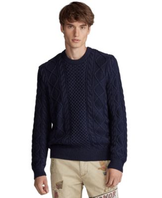 Polo Ralph Lauren Men's Cotton Long Sleeve Sweater - Macy's