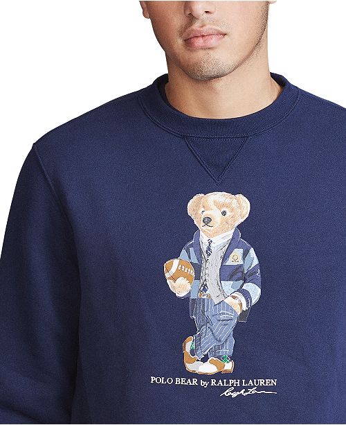 polo ralph lauren polo bear fleece sweatshirt