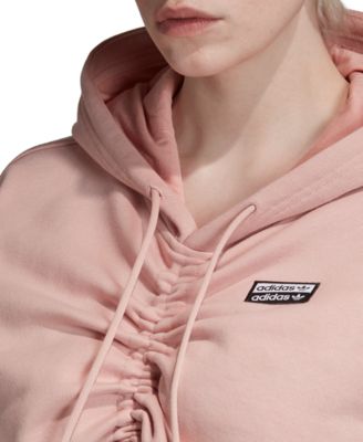 adidas ruched hoodie