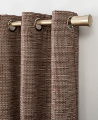 Kline Burlap Weave Thermal Blackout Curtain Panel Collection