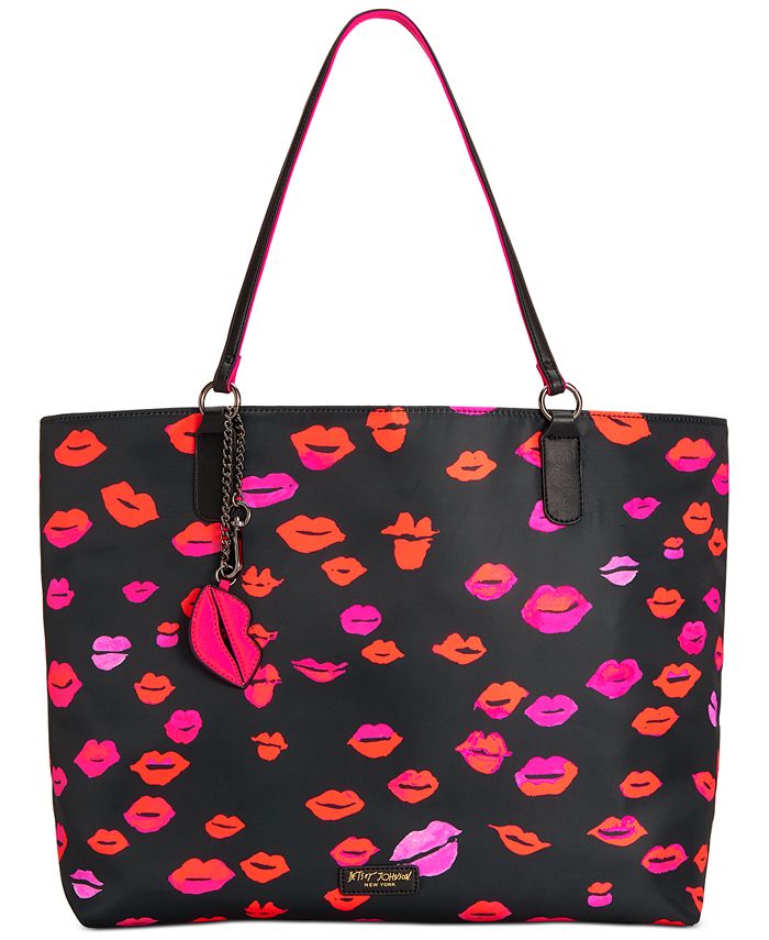 Betsey Johnson Kisses from Betsey Tote - Macy's